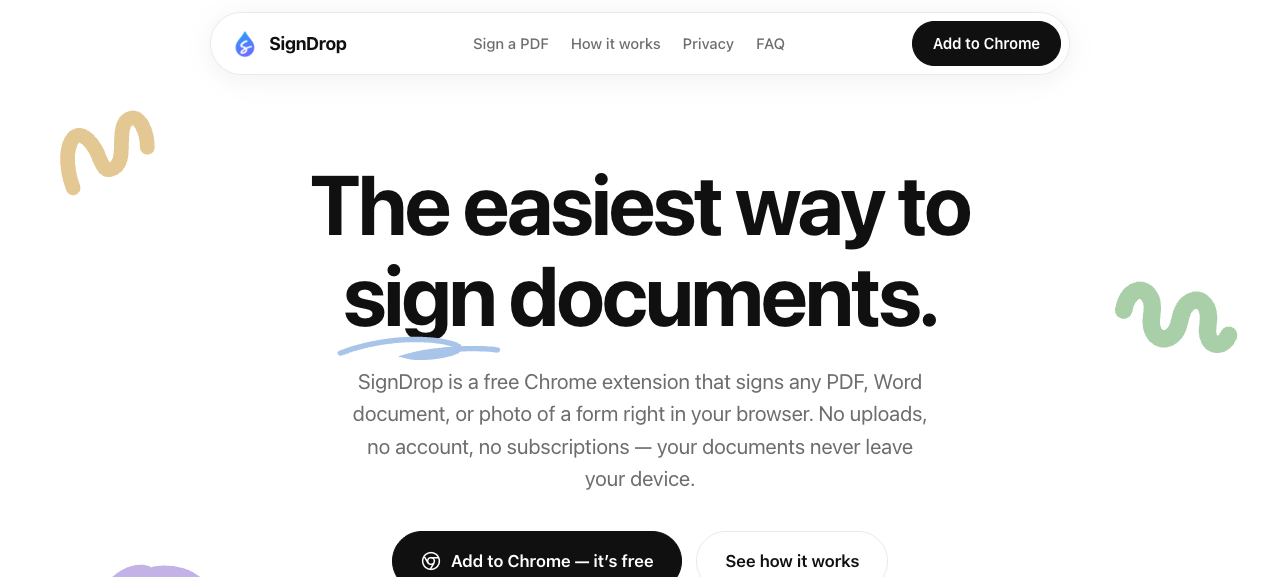 SignDrop — signdrop.app
